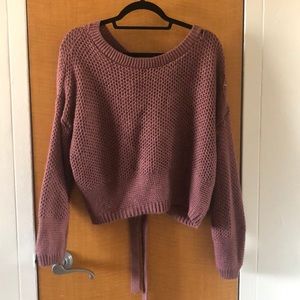 Knit sweater
